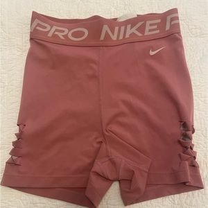 Pink nike pros